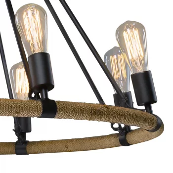 Подвесная люстра Rope Filament 83X83120 CM
