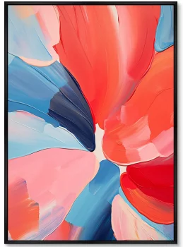 Набор из двух постеров на холсте The blooming flowers 75X105 / 75X105 CM