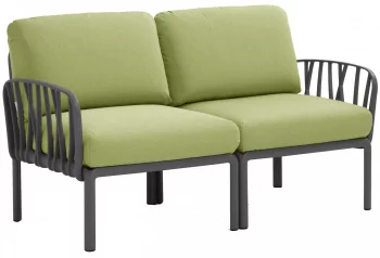 Диван садовый с подушками Komodo 144X78X88 CM