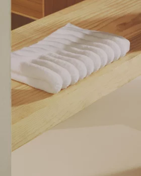 Банное полотенце Navira из 100% хлопка белое 50X90 CM