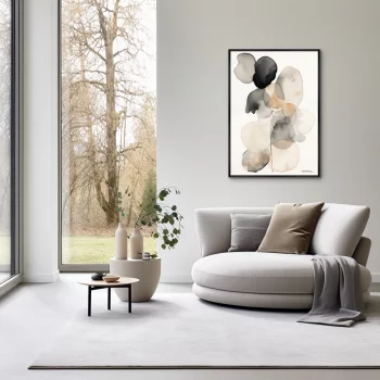 Постер на холсте Spilled drops 75X105 CM