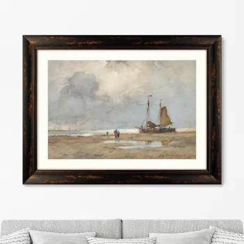 Постер View on the Beach 81X61 CM