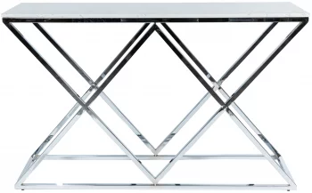 Консоль Triangles Silver 120X35X74 CM
