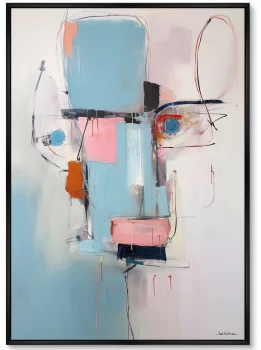 Набор из двух постеров на холсте The educated ones 75X105 / 75X105 CM