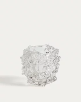 Стеклянная ваза-центрпьеса Vorma 17.3X17.3X15.5 CM