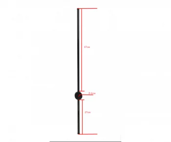 Настенный декоративный светильник Локи 60X100 CM
