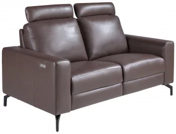 Двухместный кожаный диван-реклайнер Tomas 166X98X89 CM