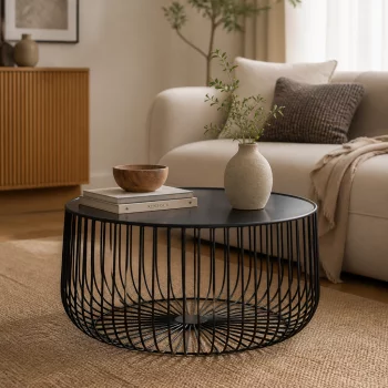 Журнальный столик Flat Cage 65X65X41 CM
