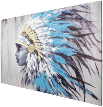 Фактурная картина North American Indian 120X80 CM