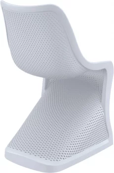 Стул пластиковый Bloom 50X58X85 CM светло-серый