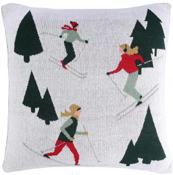 Подушка вязаная Let's Ski 45X45 CM