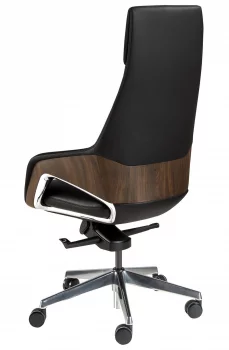 Офисное поворотное кресло из экокожи Ramiro 67X69X121 CM