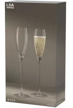 Набор из двух бокалов для шампанского Wine 160 ml