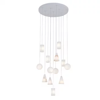 Каскадная люстра Serenita 57X57X100 CM