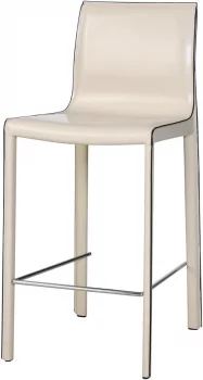 Стул полубарный Barrie 46X48X97 CM бежевый