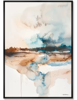 Постер на холсте Afternoon Over the Forest 75X105 CM