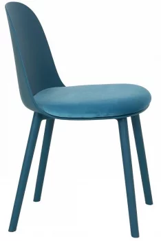 Стул Amato 50X45X80 CM синего цвета