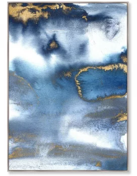 Постер The stormy sky above the shore 105X145 CM