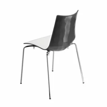 Стул пластиковый Zebra Bicolore 4 legs