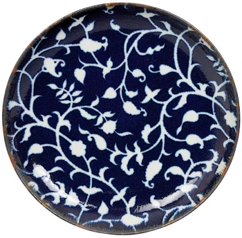 Тарелка Fleur de Ligne Ø25 CM  Dark Blue