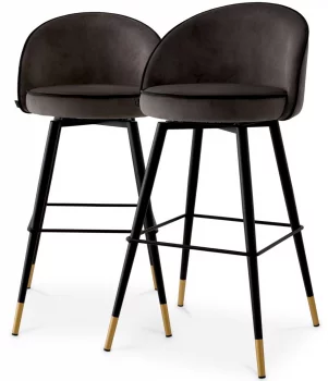 Комплект из двух барных стульев Cooper 55X50X103 / 55X50X103 CM
