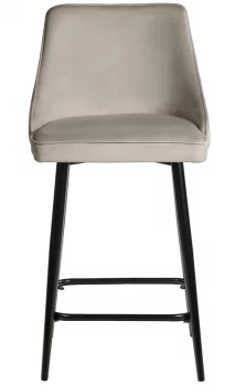 Стул полубарный Dave 48X51X96 CM латте