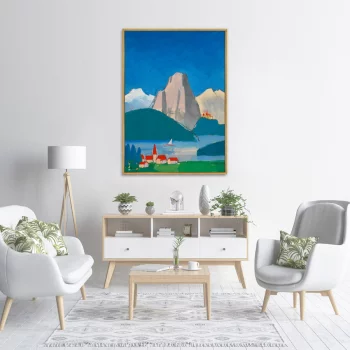 Репродукция картины на холсте Ohne Titel 75X105 CM