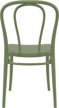 Стул пластиковый Victor 42X55X58 CM зелёный