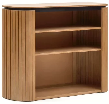 Книжная полка из массива манго Licia 120X45X90 CM