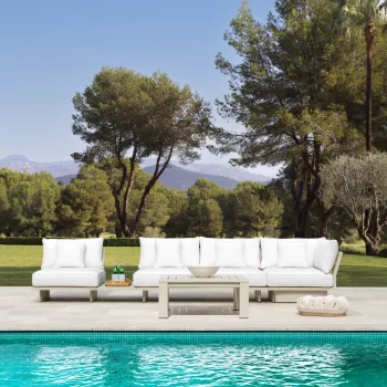 Садовый модульный диван Royal Palm 328X188X84 CM