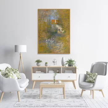 Репродукция картины The Geese 75X105 CM