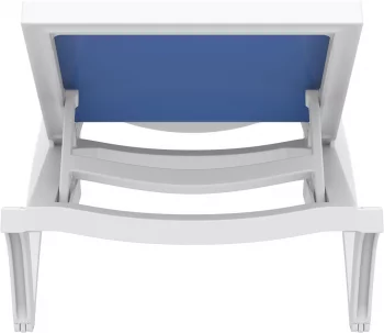 Шезлонг-лежак Pacific 193X68X35 CM голубой