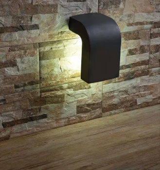 Уличный настенный светильник Klamp 13X13X20 CM