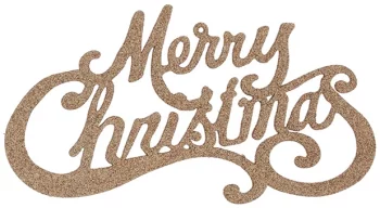 Декорация Merry Cristmas 20X10 CM