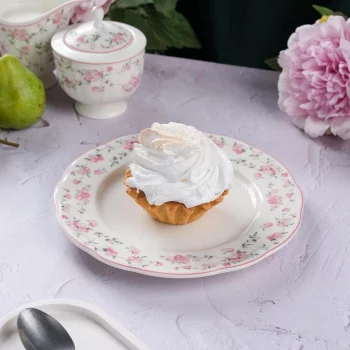 Тарелка d 21 cм Retro Ritz-La Vie En Rose Noble [6]