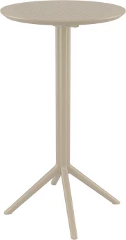 Барный стол Sky 60X60X108 CM бежевый