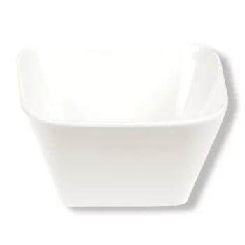 Салатник 440 мл 12,5*12,5 см h6,5 см квадратный белый фарфор P.L. Proff Cuisine [6]