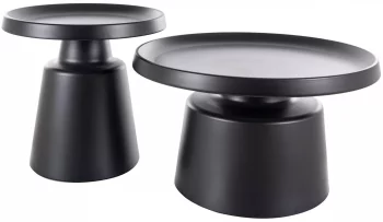 Комплект из двух столиков Rodos 70X70X39 / 50X50X48 CM