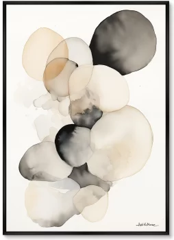Постер на холсте Spilled drops 75X105 CM