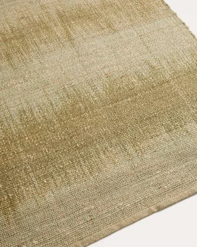 Зелёный джутовый ковёр Lirmo 200X300 CM