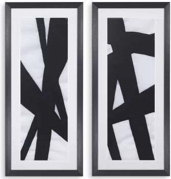 Диптих Allan Stevens 57X127 / 57X127 CM