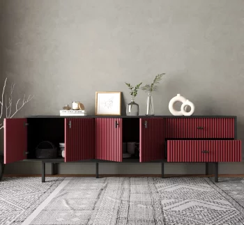 Комод Emerson 190X45X60 CM Red