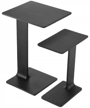 Комплект из двух приставных столиков Smart 45X40X72 / 40X25X55 CM