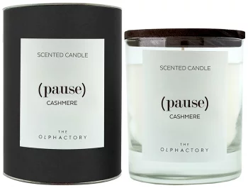 Свеча ароматическая the Olphactory Pause Cashmere 40 часов горения