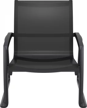 Кресло пластиковое Pacific 76X76X85 CM чёрное