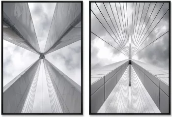 Набор из двух постеров на холсте Monumental Arches 75X105 / 75X105 CM