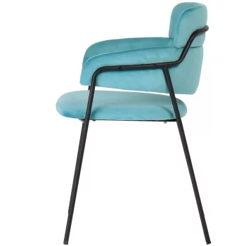 Стул Napoli 60X52X80 CM светло-бирюзовый 