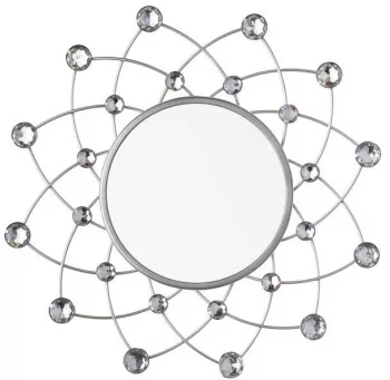 Набор декоративных зеркал Snowflakes Ø25 / Ø25 / Ø25 CM