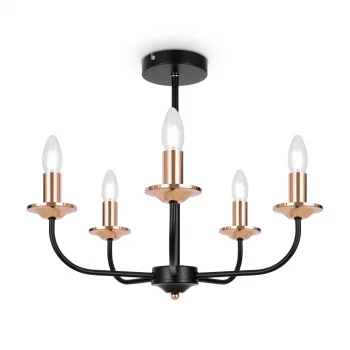 Люстра New Series 010 FR4013CL-05GB 52X52X43,5 CM