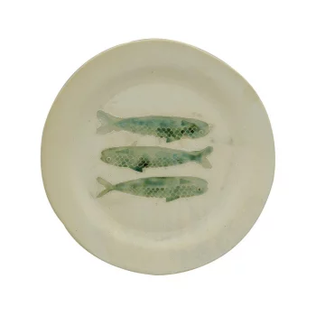 Тарелка d 27,3 см h2 см Green Fish Gray Frutti di Mare P.L. [6]